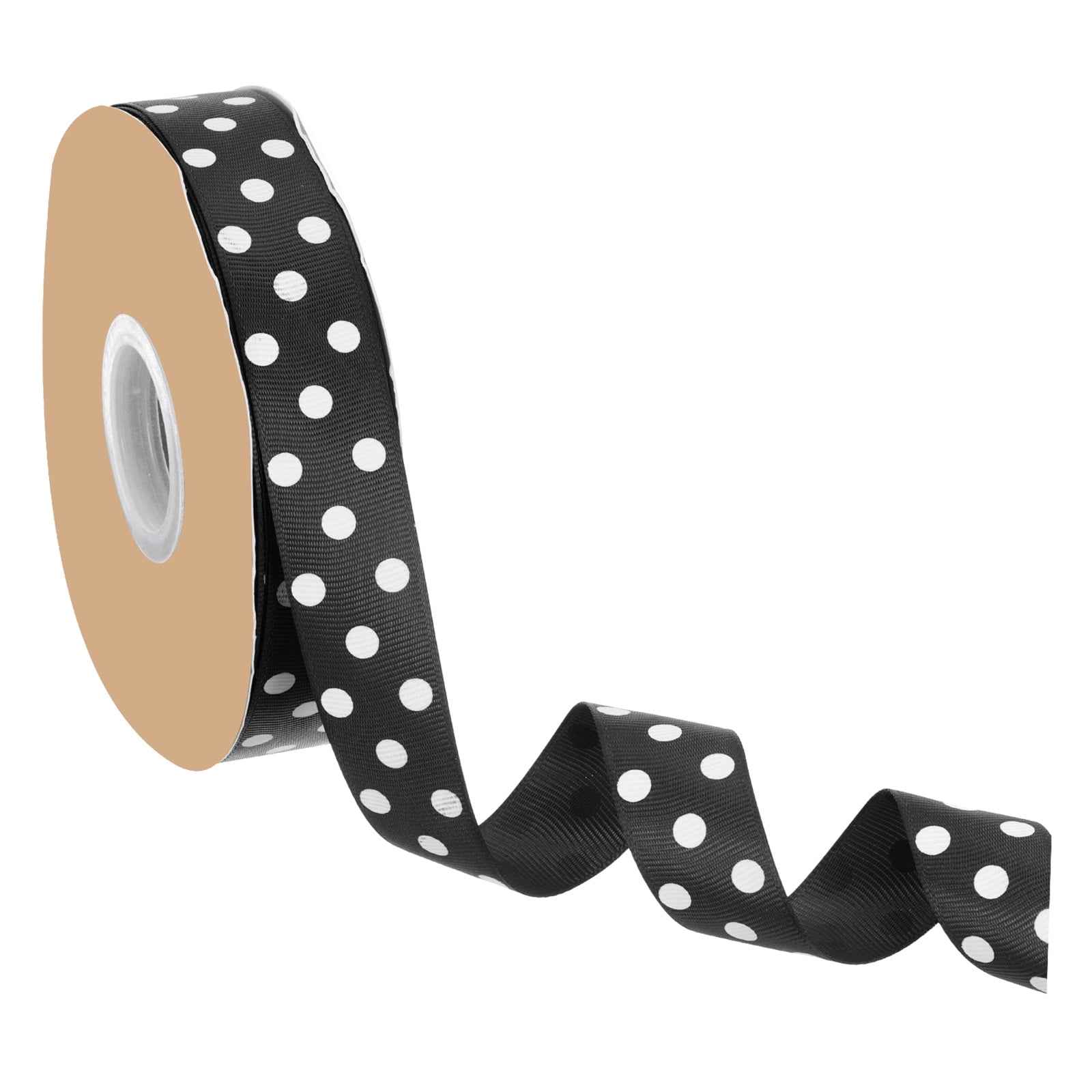 502 Ribbon Uxcell Polka Dot Craft Grosgrain Ribbon 1 inch x 48 Yard Grosgrain ...