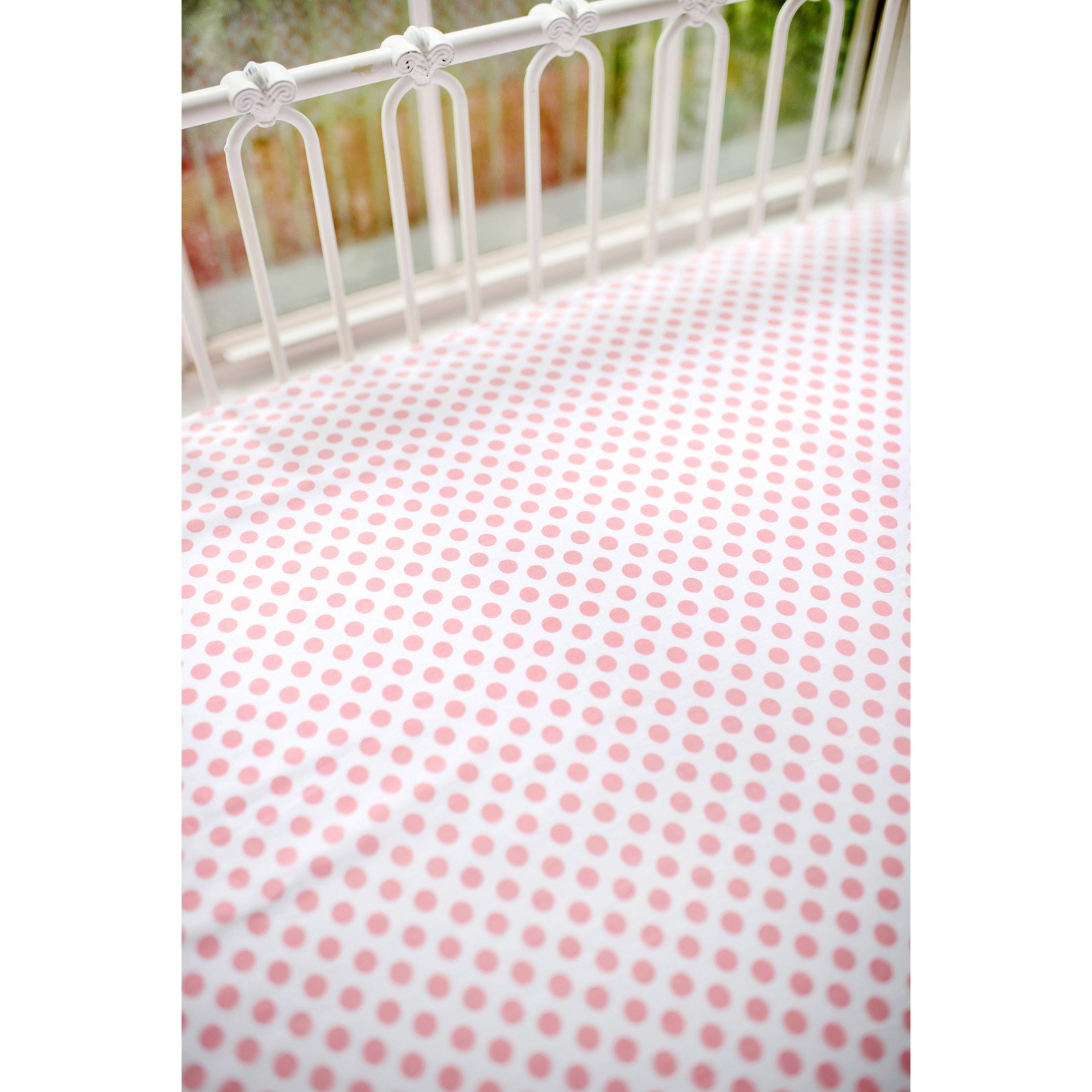 Polka Dot Crib Sheet by My Baby Sam