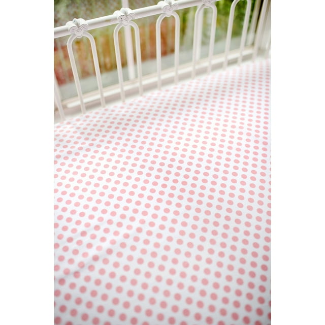 Polka Dot Crib Sheet by My Baby Sam