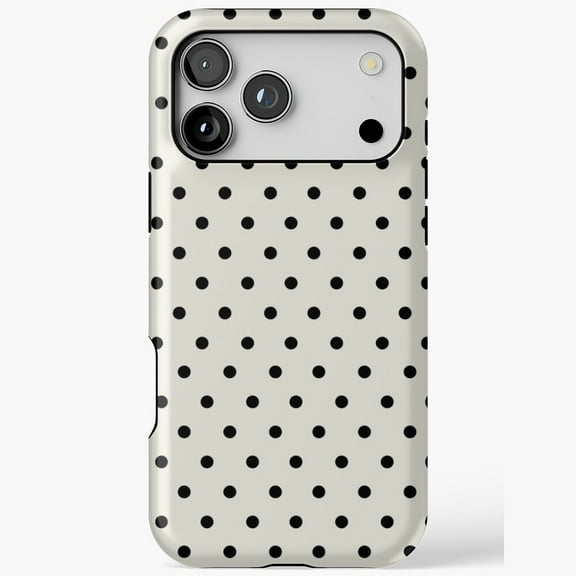 Polka Dot Elegant Pattern Spot Cover for iPhone 11 12 13 14 15 16 17 Pro Max