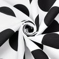 thumbnail image 1 of Polka Dot Extra Large Printed Fabric White / Black 100% Cotton 58/60" Wide Sold By The Yard, 1 of 4