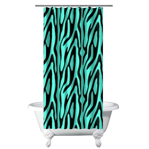 Polka Dot Leopard Shower Curtain Cheetah Print Unique Pattern Animal Spots Cartoon Abstract Cute Fashion Aesthetic Design Bathroom Decor Waterproof with Hooks
