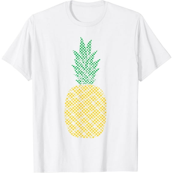 Polka Dot Pineapple 15th September International Dot Day T-Shirt100% pure cotton white short-sleeved T-shirts for men and women