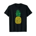 thumbnail image 1 of Polka Dot Pineapple boys girls teacher International Dot Day Black T-Shirt, 1 of 5