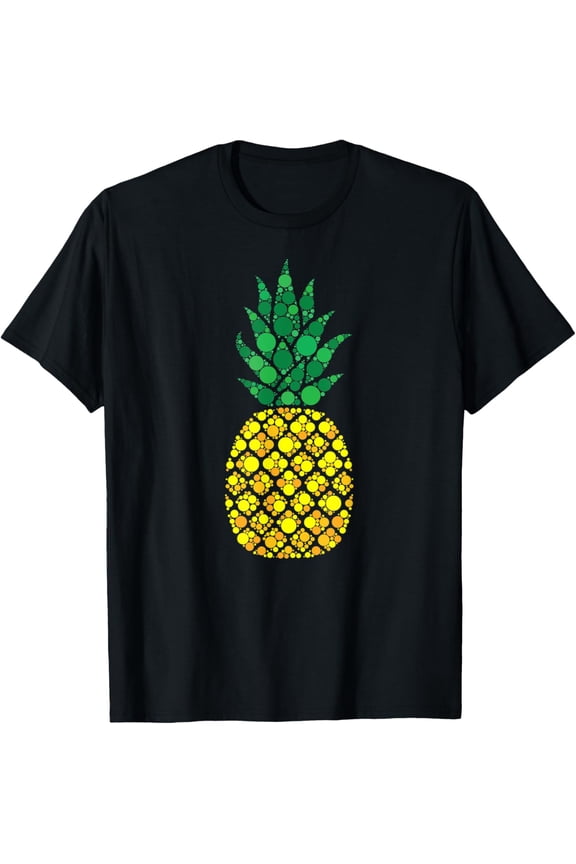 Polka Dot Pineapple boys girls teacher International Dot Day T-Shirt