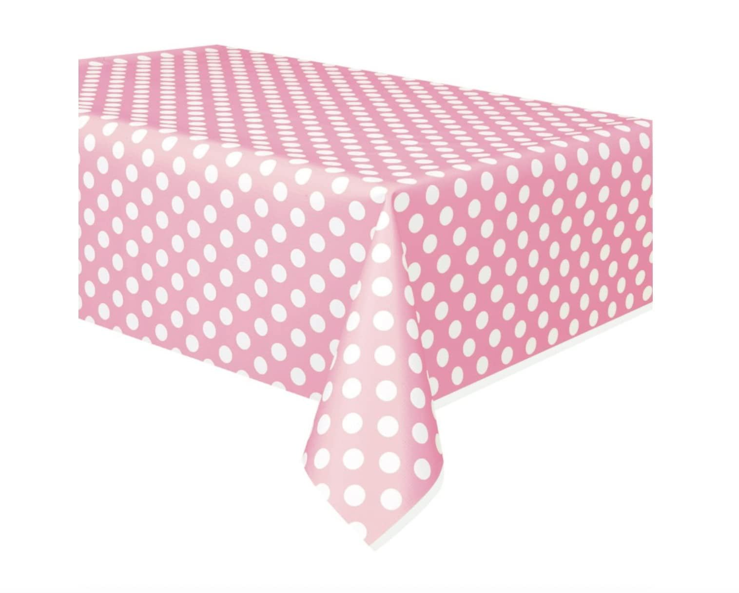 Hot Pink Chevron Plastic Tablecloth - 108" X 54", Disposable Party Table Cover