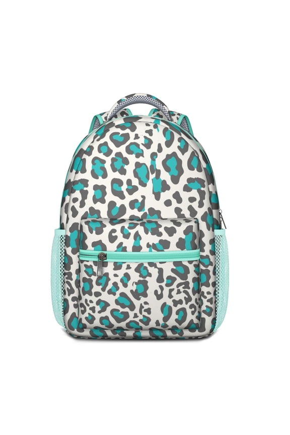 Polka Dot Print Waterproof School Backpack - Unique Design with Spacious Storage & Spinal Support for Teens