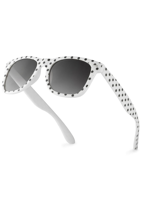 Polka Dot Retro Fashion Sunglasses for Women Trendy Vintage 50s UV Protection Sun Glasses