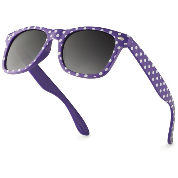 Polka Dot Retro Fashion Sunglasses for Women Trendy Vintage 50s UV Protection Sun Glasses