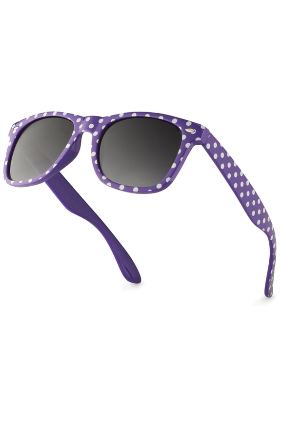 Polka Dot Retro Fashion Sunglasses for Women Trendy Vintage 50s UV Protection Sun Glasses