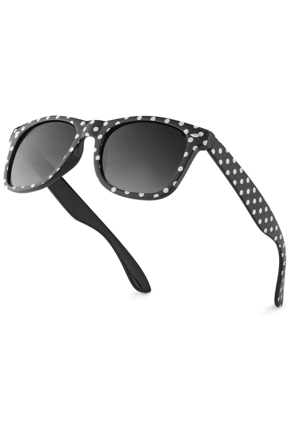 Polka Dot Retro Fashion Sunglasses for Women Trendy Vintage 50s UV Protection Sun Glasses