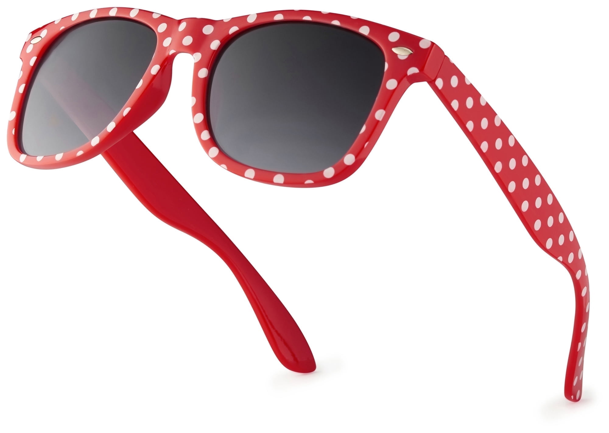 Polka Dot Retro Fashion Sunglasses for Women Trendy Vintage  display picture 3