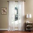 thumbnail image 1 of Polka Dot Sheer Window Curtain, Set of 2, 1 of 2