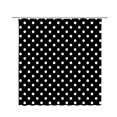 thumbnail image 1 of Polka Dot Shower Curtain Colorful Retro Cute Spot Vintage Fabric Decorative Bathroom Curtains with Hooks,180X180cm, 1 of 4