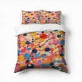 thumbnail image 1 of Polka Dot Spotty Circle Spots Bedding Set 3 Pcs Soft Microfiber Quilt Cover For Bedroom Decor, Comforter Cover With 2 Pillowcase, 1 of 5