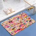 thumbnail image 1 of Polka Dot Spotty Circle Spots Diatomite Bath Mats Bathroom Absorbent Anti Slip Floor Mat Foot Carpet Quick Dry Shower Toilet Rug Doormat Washable, 1 of 5