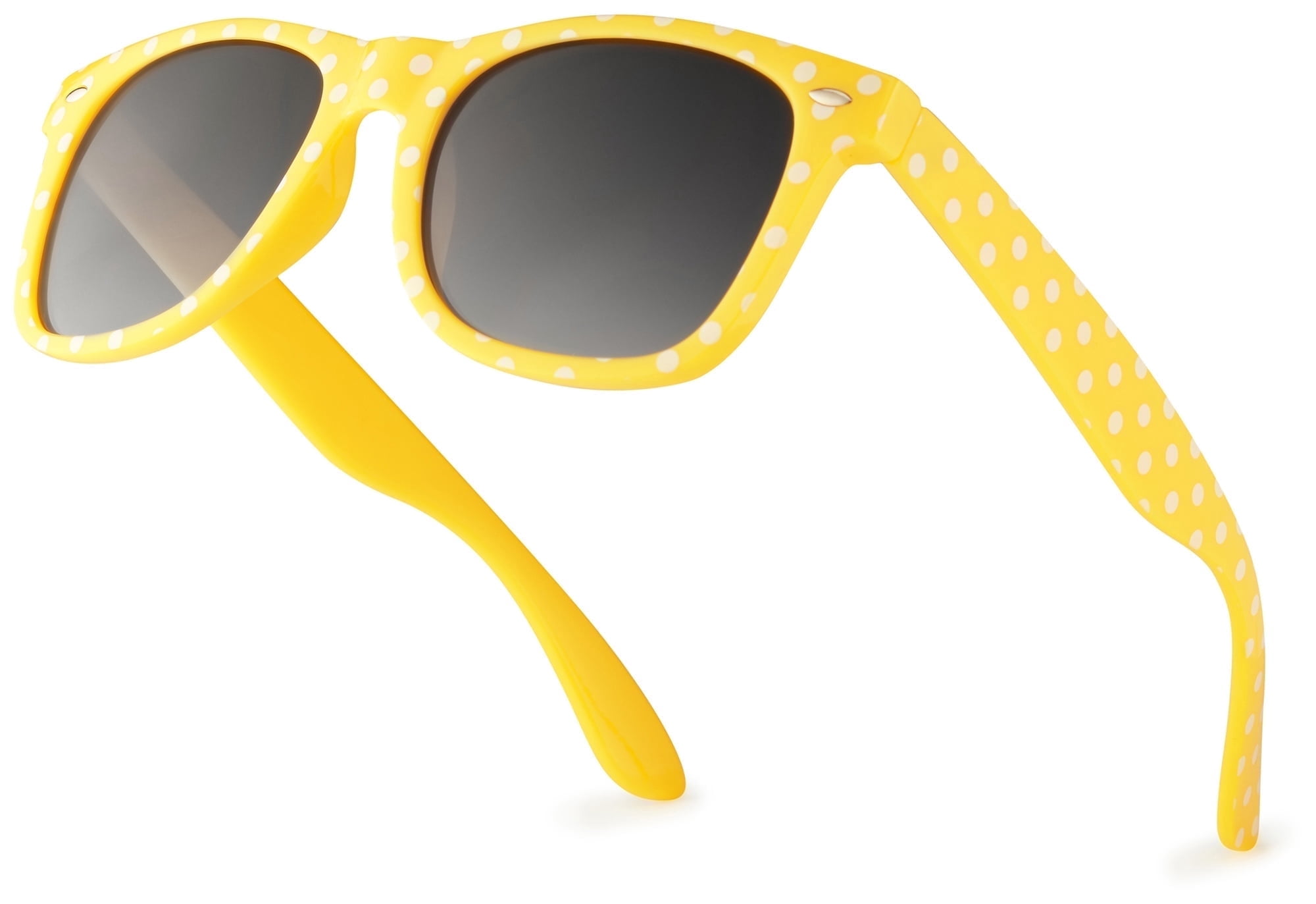 Retro Polka Dot Sunglasses UV400 Protection Polycarbonate Frames Polka Dot Cat Eye Sunglasses Women UV400 50s Retro Vintage  main image 2