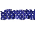 thumbnail image 1 of Polka Dots Cotton Curtain Sleeve Topper Window Treatment, 1 of 11
