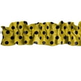 thumbnail image 1 of Polka Dots Cotton Curtain Sleeve Topper Window Treatment, 1 of 10
