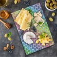 thumbnail image 1 of Polka Dots Cutting Board, Polka Dots in Soft Rainbow Colors Big Points Eternal Shapes Retro Pattern, Decorative Tempered Glass Cutting and Serving Board, Small Size, Multicolor, by Ambesonne, 1 of 1