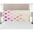 thumbnail image 1 of Polka Dots Headboard, Gradient Polka Dots Digital Design Array of Filled Circles Art, Upholstered Decorative Metal Bed Headboard with Memory Foam, Full Size, Multicolor, by Ambesonne, 1 of 4