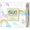 thumbnail image 1 of Where The Polka Dots Roam Rainbow and Unicorn 4 Pieces Queen Bed Sheet Set |Super Soft Premium Bedding for Kids Room Décor, Bedding Set for Girls, 1 Fitted Sheet, 1 Flat Sheet and 1 Pillowcase, 1 of 8