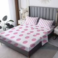 Polka Dots Sheets Twin Size, Black And White Bed Sheets, Patterned