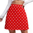 thumbnail image 1 of Polka Dots Skirt Women Balloon Dog Cute Mini Skirts High Waist Graphic Street Style Casua, 1 of 7
