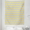 thumbnail image 1 of Polka Dots Tapestry, Egg Folk Motif Dotted Pattern Blanks Filled Spots Design Print, Fabric Wall Hanging Decor for Bedroom Living Room Dorm, 5 Sizes, Yellow Black and White, by Ambesonne, 1 of 1
