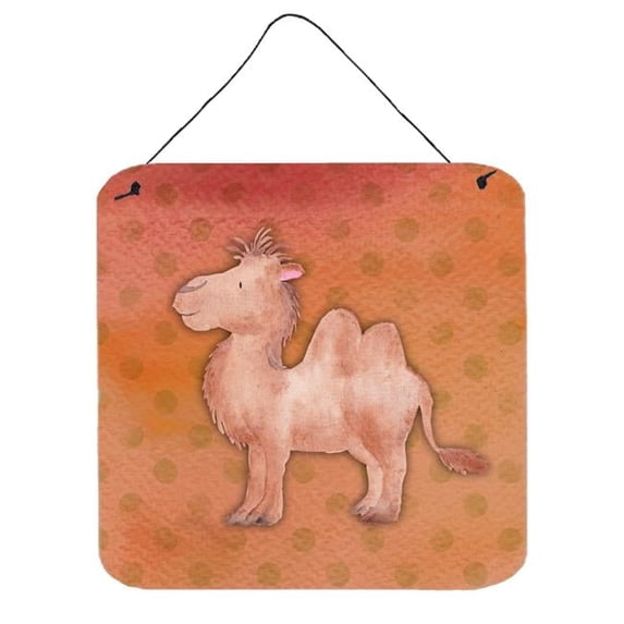 Polkadot Camel Watercolor Wall or Door Hanging Prints