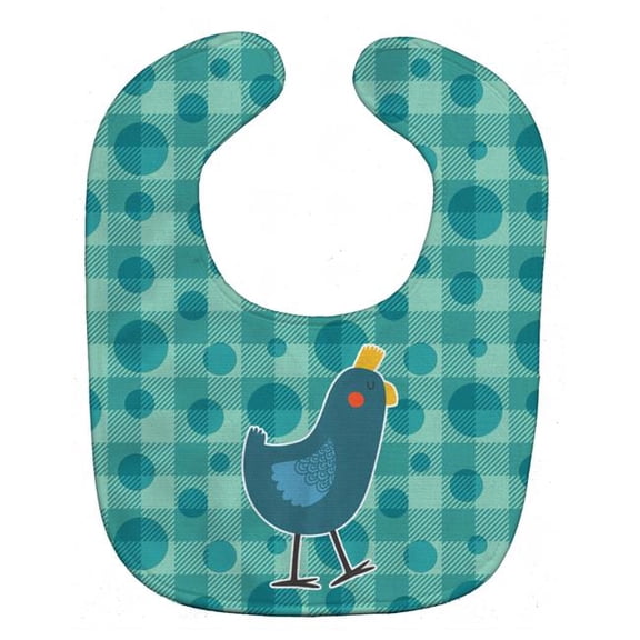 Polkadot Chicken Baby Bib