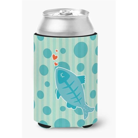 Polkadot Fish Can or Bottle Hugger