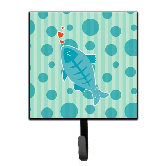 Polkadot Fish Leash or Key Holder