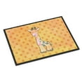 thumbnail image 1 of Polkadot Griaffe Watercolor Doormat 24x36, 1 of 4