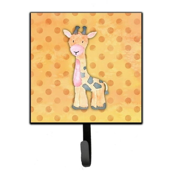 Polkadot Griaffe Watercolor Leash or Key Holder