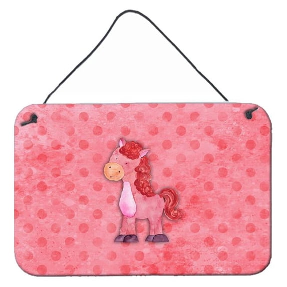 Polkadot Horse Watercolor Wall or Door Hanging Prints