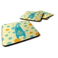 thumbnail image 1 of Polkadot Rabbit Foam Coaster Set of 4, 1 of 3