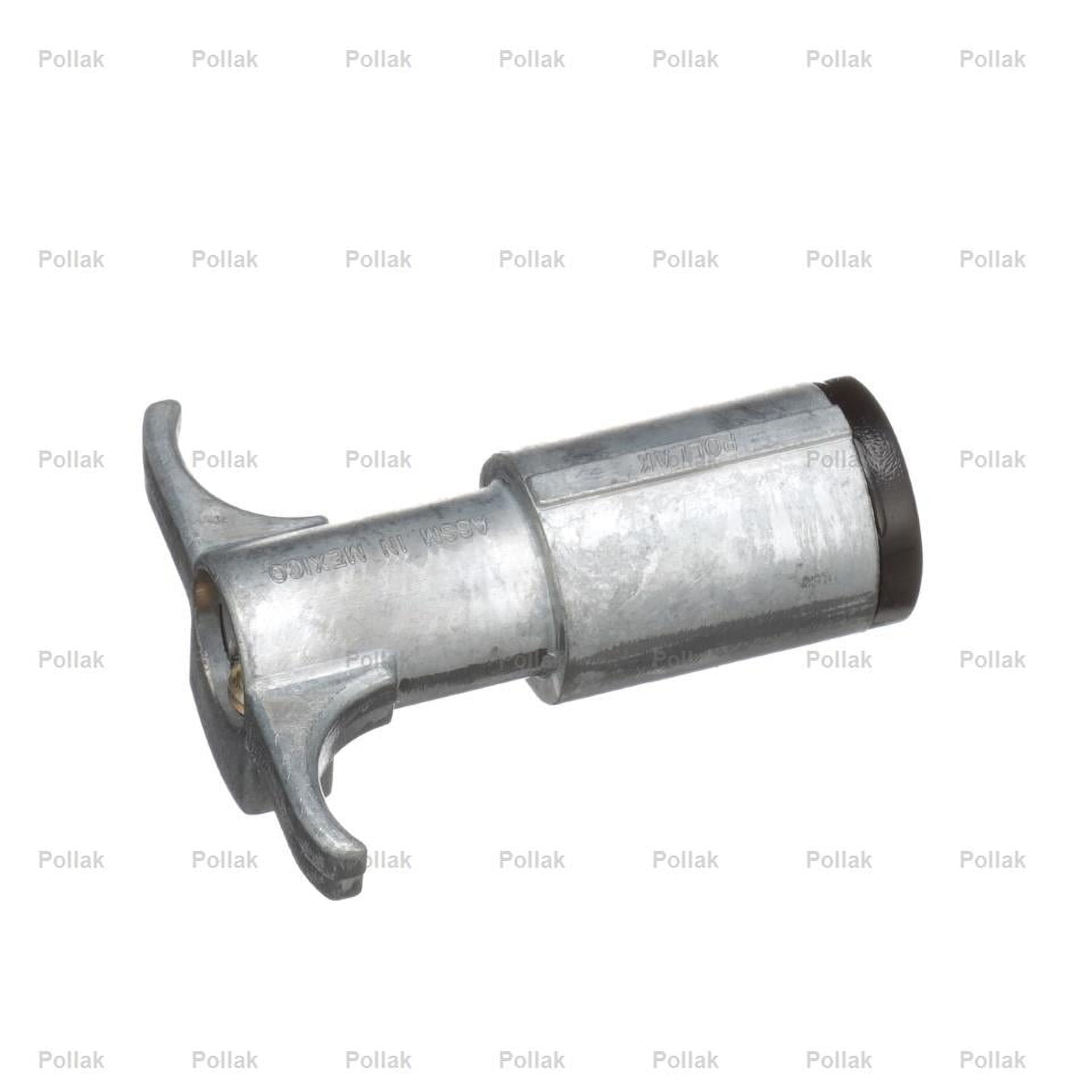 Pollak 11-604 Metal 6-Round Plug Trailer Connector - Walmart.com