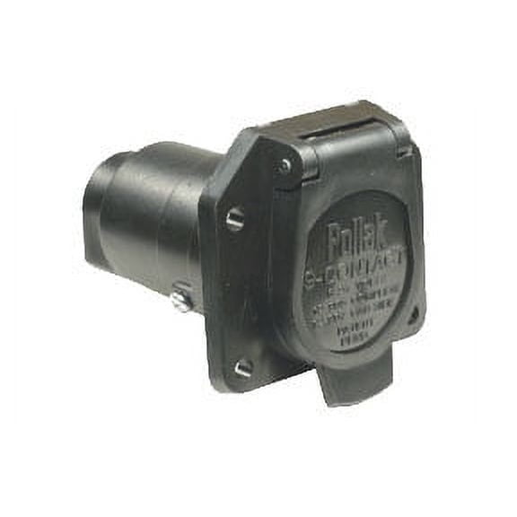 Pollak 12 907P 9 Way Rv Connector Socket, Pkgd