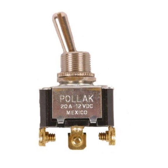 Pollak 34-572P - Toggle Switch 11/16" Std., 20 a