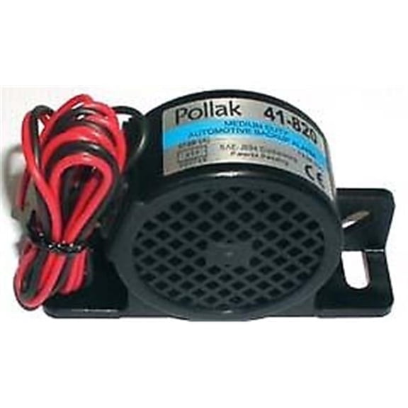 Pollak  Back-Up Alarm Wire Leads - Black