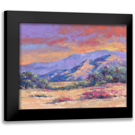 Pollard, Julie G. 14x12 Black Modern Framed Museum Art Print Titled - Desert Dessert