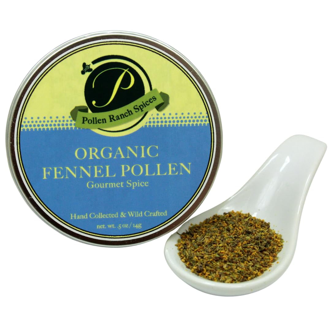 Pollen Ranch's Organic Fennel DHF10 Pollen Spice, Perfect for Cooking