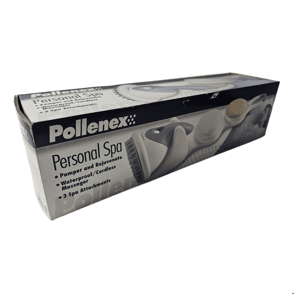 Pollenex Pollenex S5740 Personal Spa Cordless Massager 3 Attachments - Walmart.com