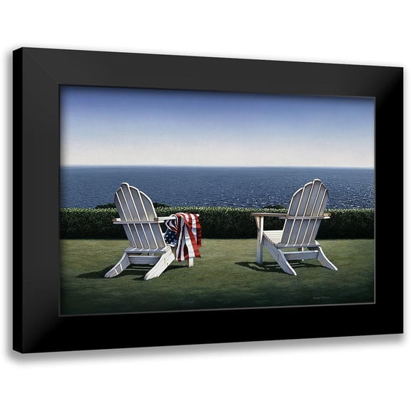 Pollera, Daniel 14x11 Black Modern Framed Museum Art Print Titled - Spring House View