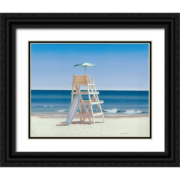 Pollera, Daniel 18x15 Black Ornate Wood Framed with Double Matting Museum Art Print Titled - Life Stand