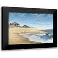 thumbnail image 1 of Pollera, Daniel 24x17 Black Modern Framed Museum Art Print Titled - Hampton Beach, 1 of 5