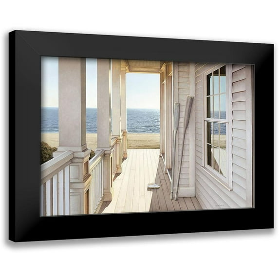 Pollera, Daniel 24x18 Black Modern Framed Museum Art Print Titled - Serenity