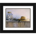 thumbnail image 1 of Pollera, Daniel 24x19 Black Ornate Wood Framed with Double Matting Museum Art Print Titled - Still Life with Seashells, 1 of 4