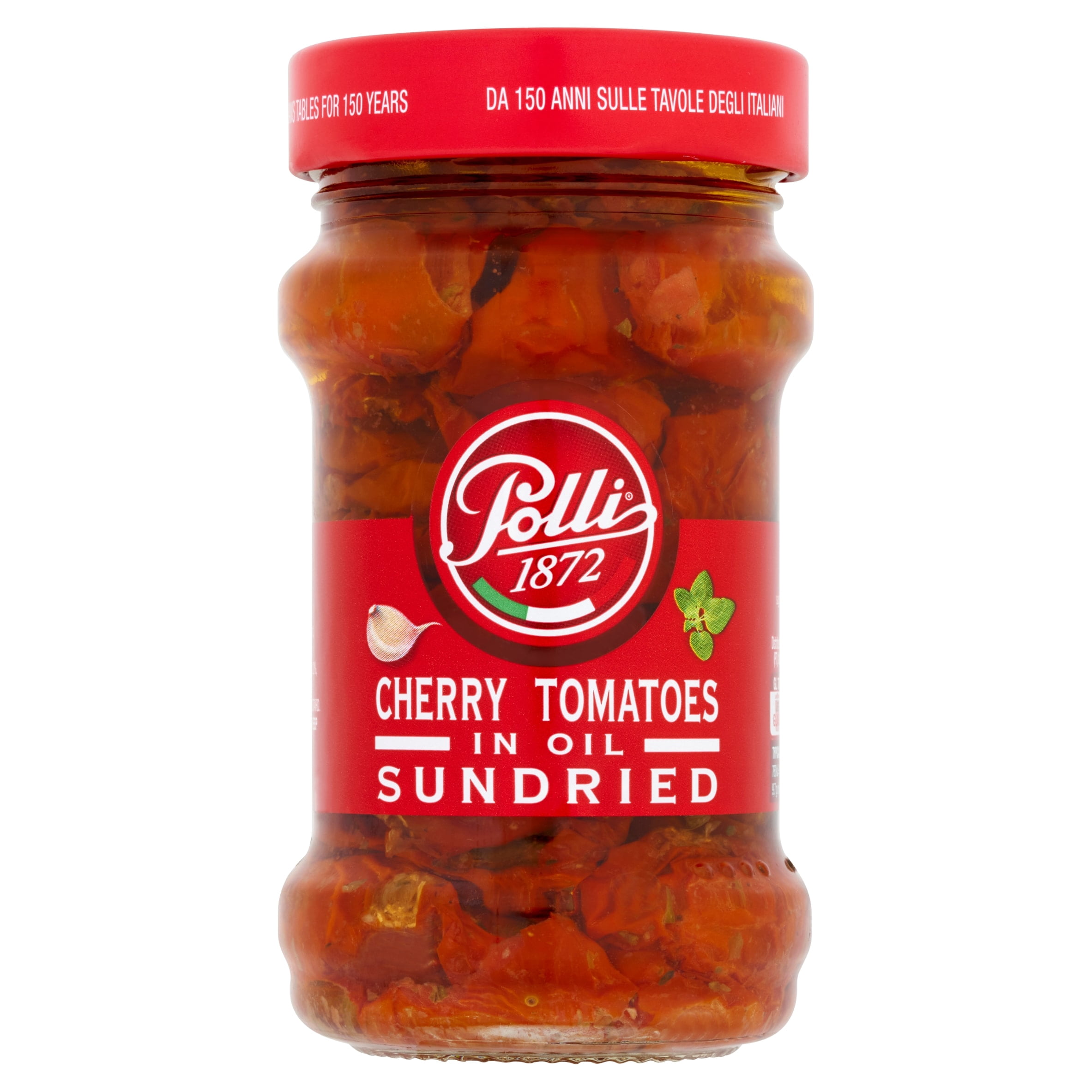 Polli Sundried Cherry Tomatoes 190g, Imported from Britain